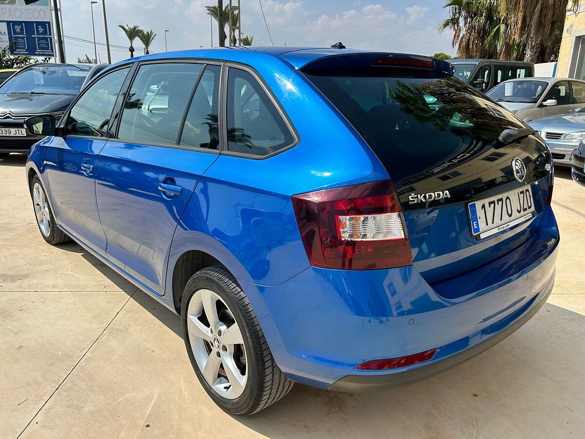 SKODA RAPID SPACEBACK 1.4 TDI AUT0 SPANISH LHD IN SPAIN 36000 MILES SUPER 2017